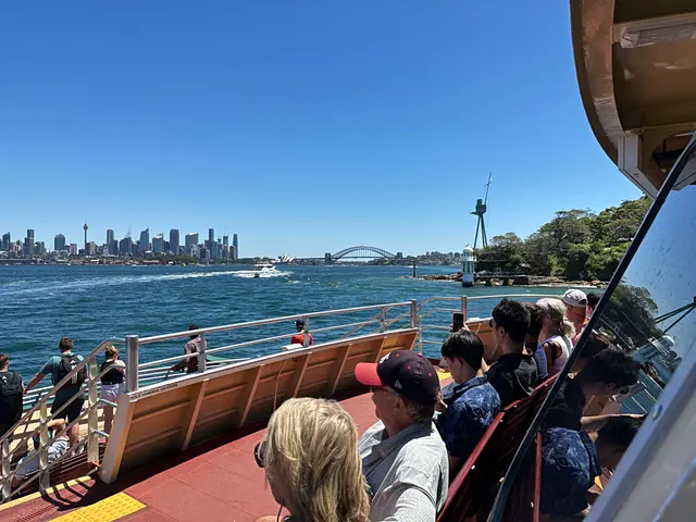 ferry back to Circular Quay