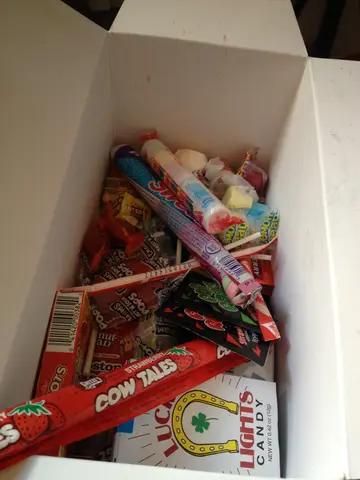 too much candy