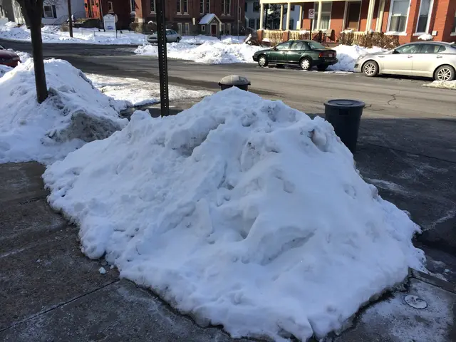 beside our parking space