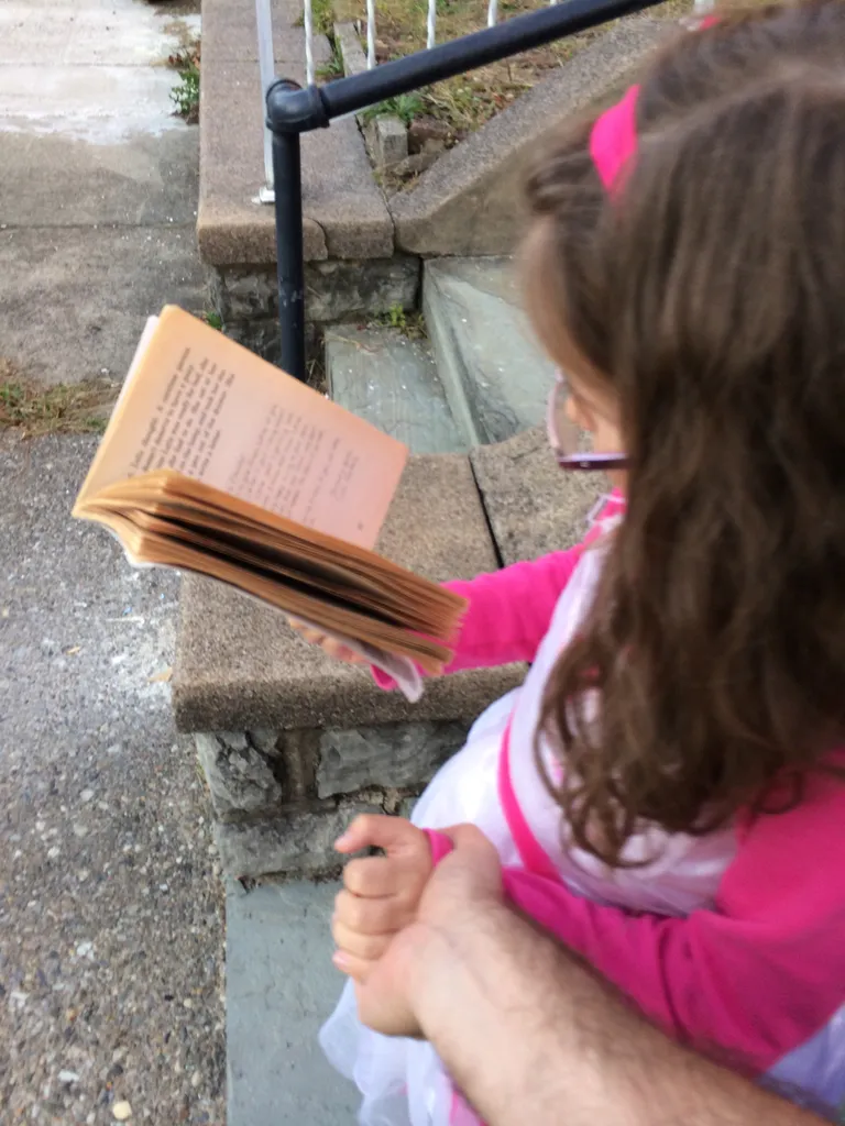 Martha won't stop reading