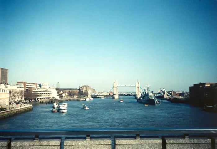 london band trip, 1994: Tower Bridge