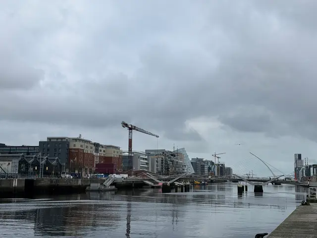 the Liffey in Dublin