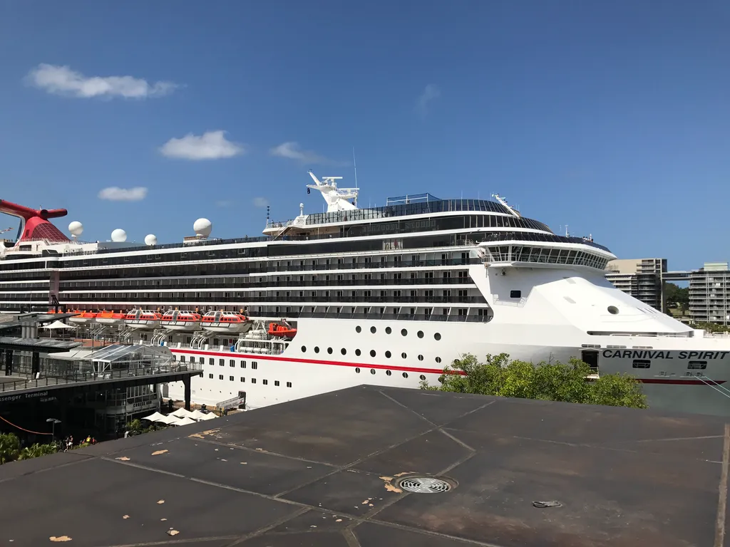 Carnival cruises was here