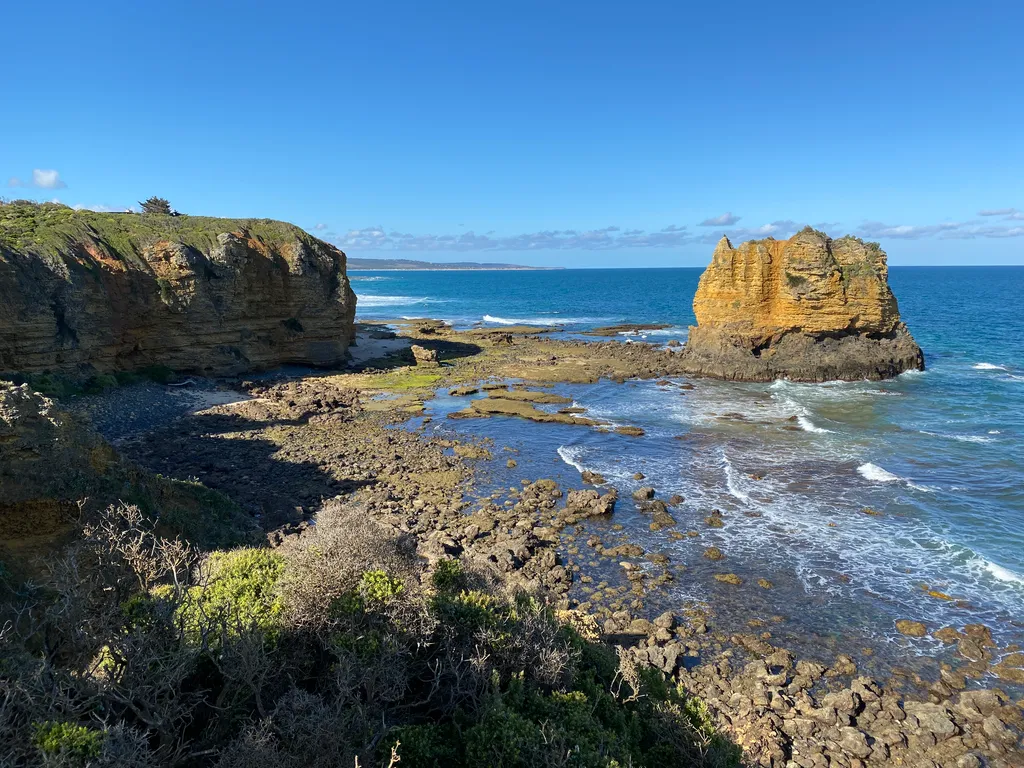 down the Great Ocean Road