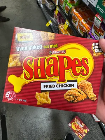 fried chicken shapes