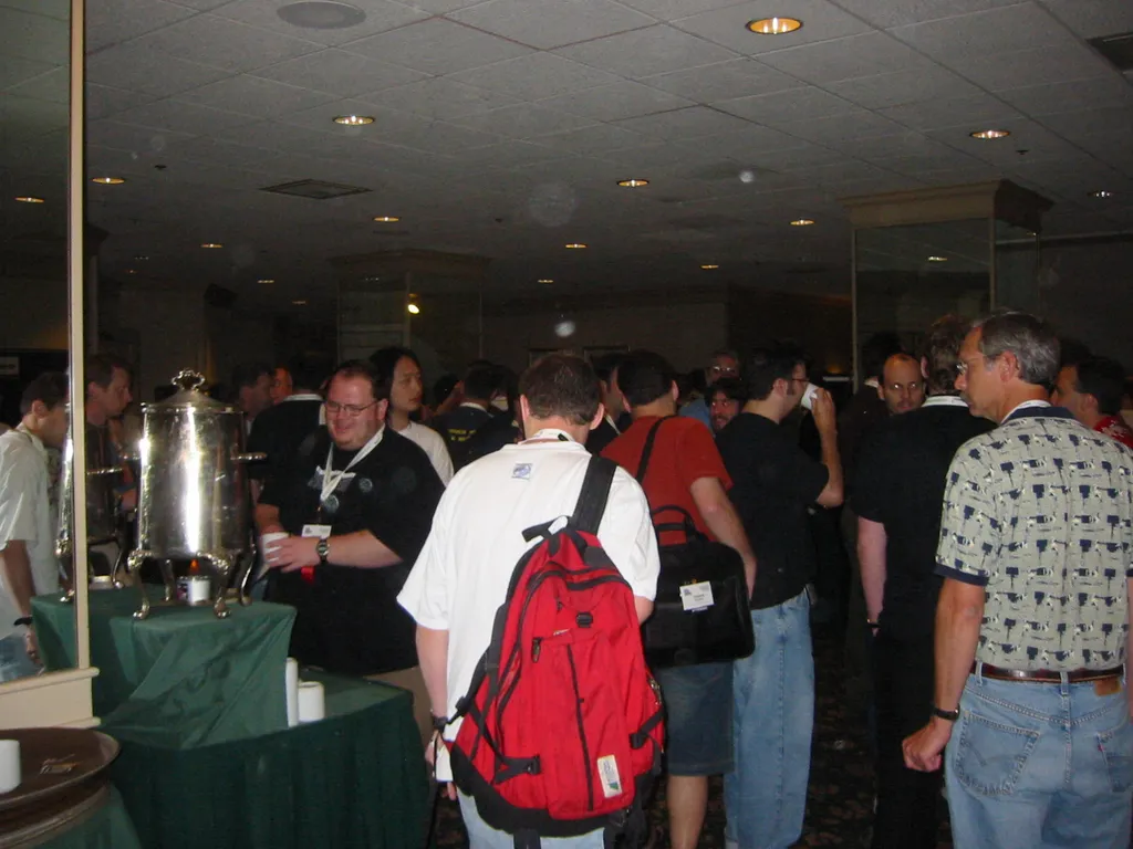 oscon 2003, Tea Time