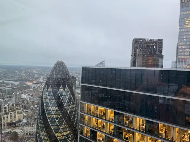 view from Duck & Waffle