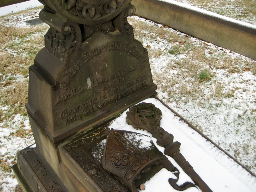 the bishop's headstone
