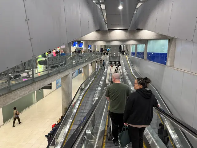 the Bangkok airport