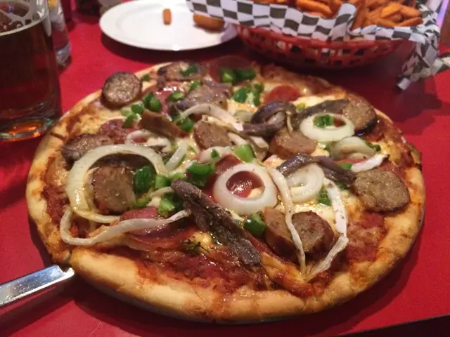 pizza at Stahley's
