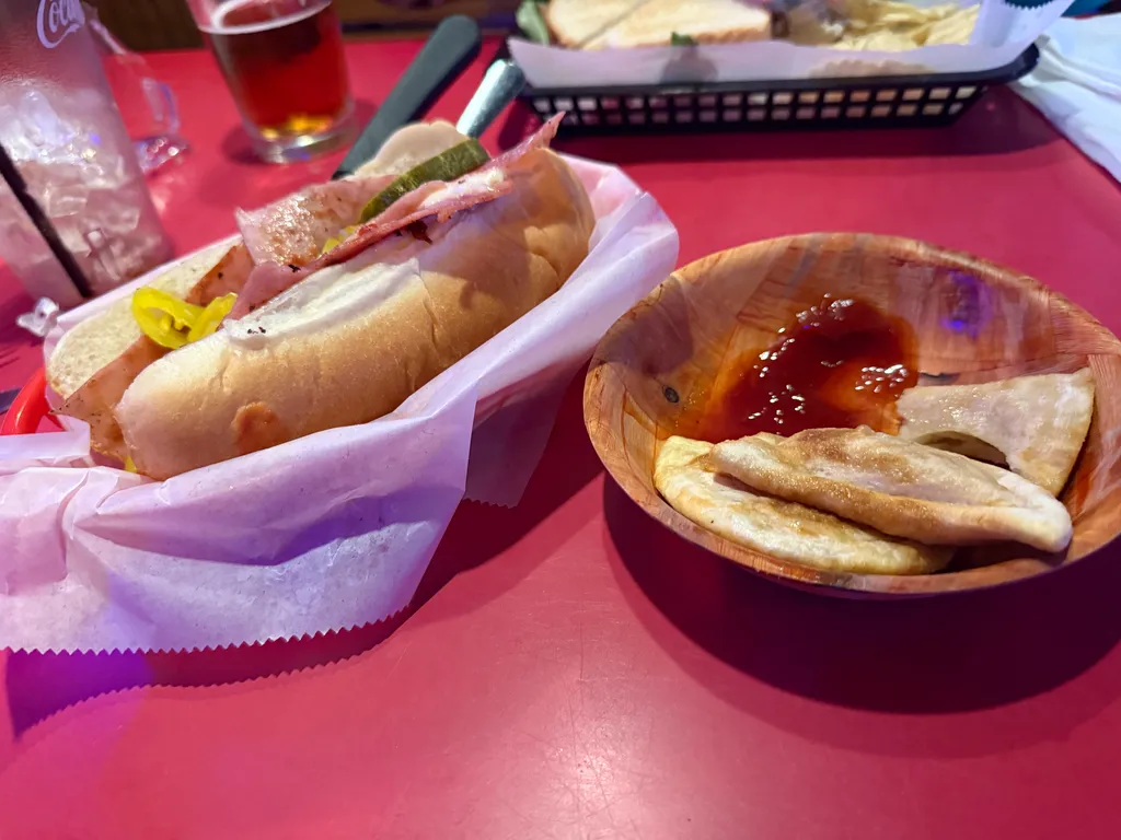 dinner at Stahley's