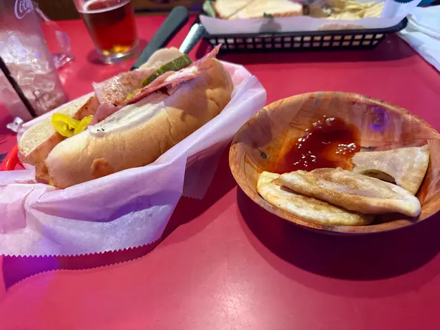 dinner at Stahley's