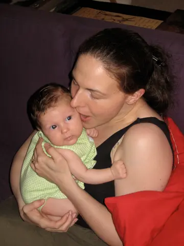 why is mommy eating my face?