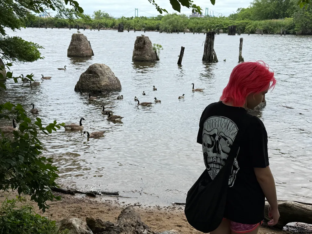 takin' a walk with Marty