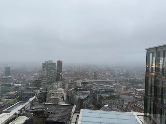 view from Duck & Waffle