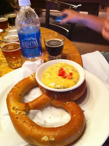 giant pretzel