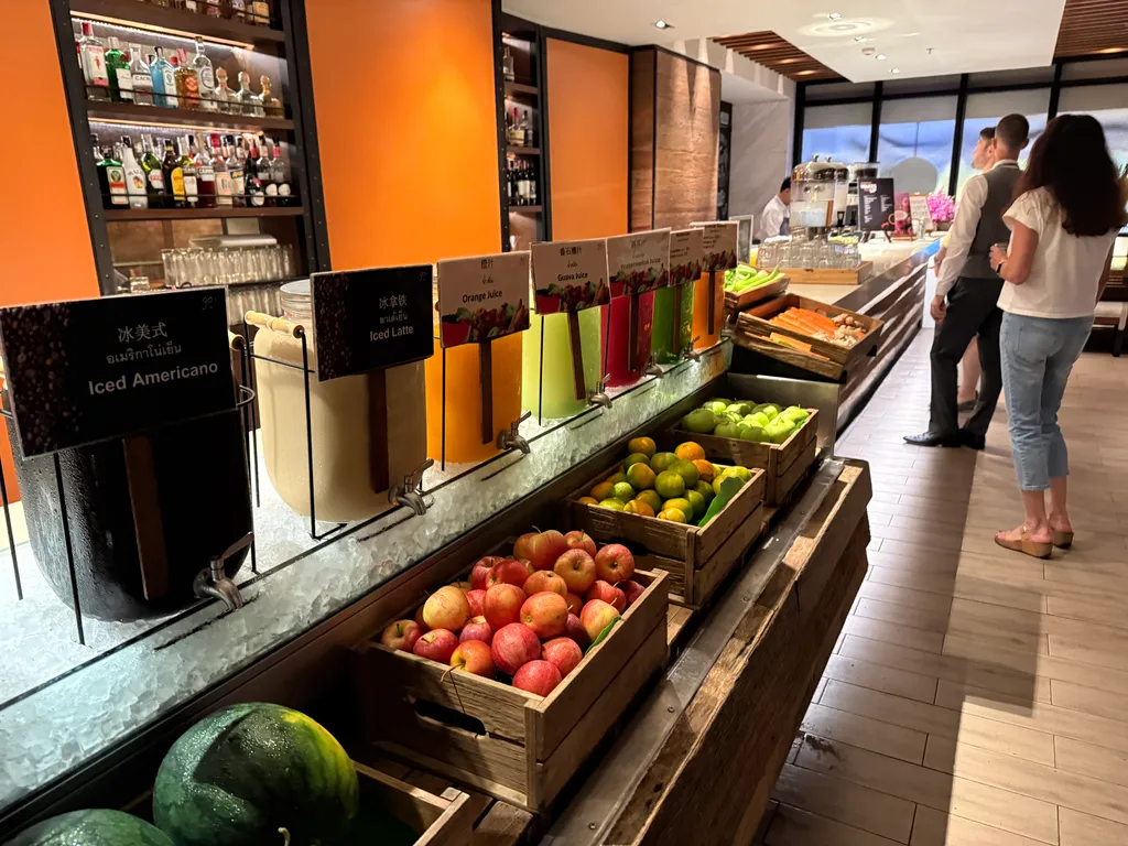 Bangkok Marriott Marquis breakfast