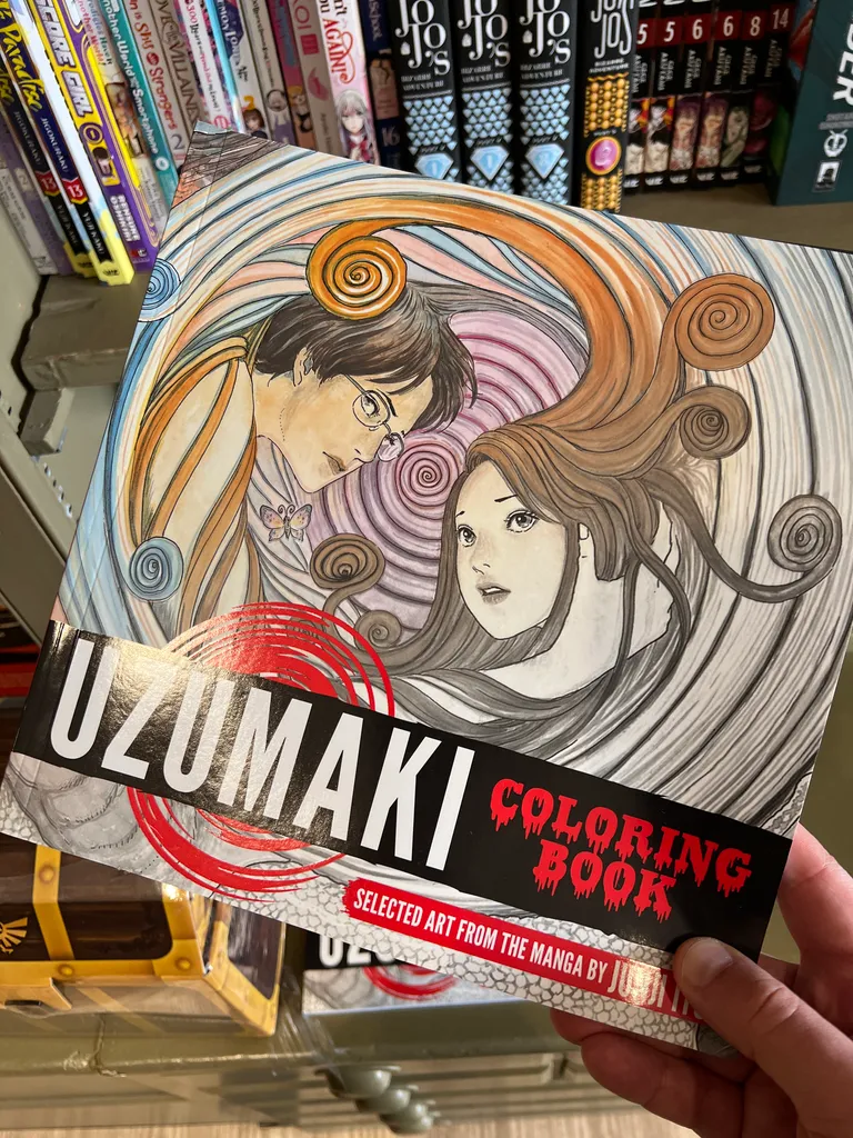 Uzumaki: the coloring book