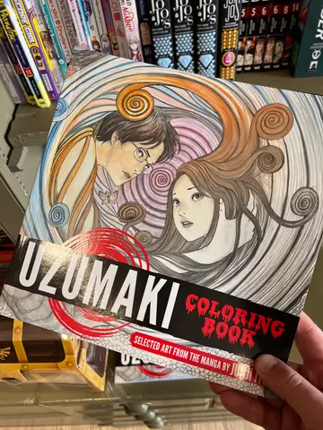 Uzumaki: the coloring book