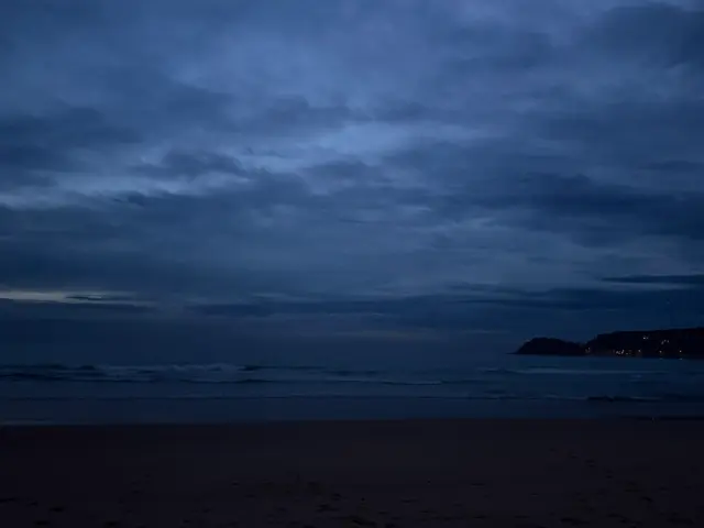 at Manly Beach