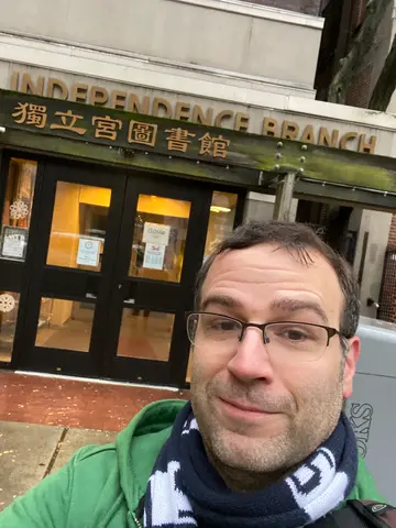me and the library