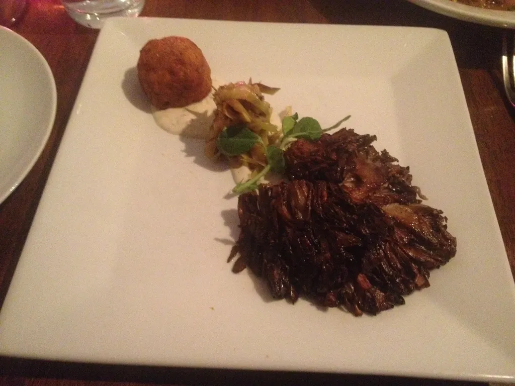 dinner at Vedge
