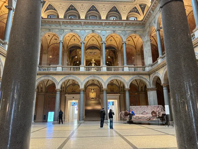 the grand lobby at MAK