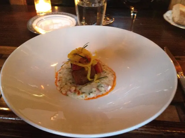 dinner at le pigeon: course 5