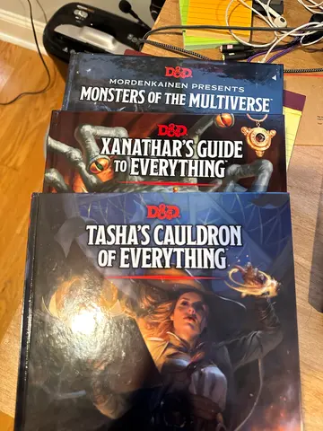 I got some D&D books.