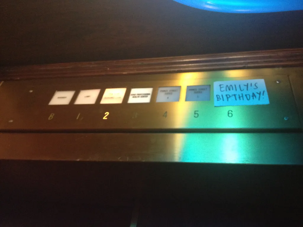 sixth floor: Emily's Birthday