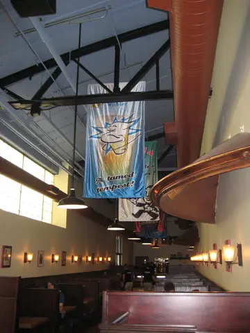 inside the brewpub