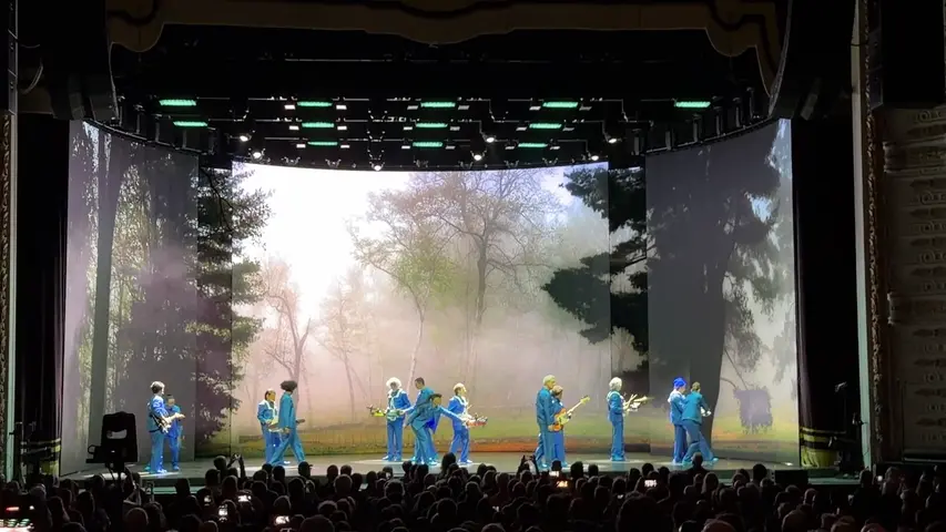 David Byrne at the Met in Philly