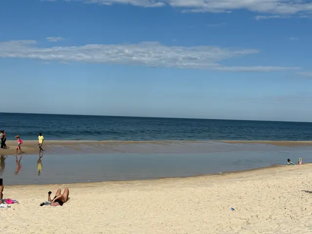 the beach at Ipanema