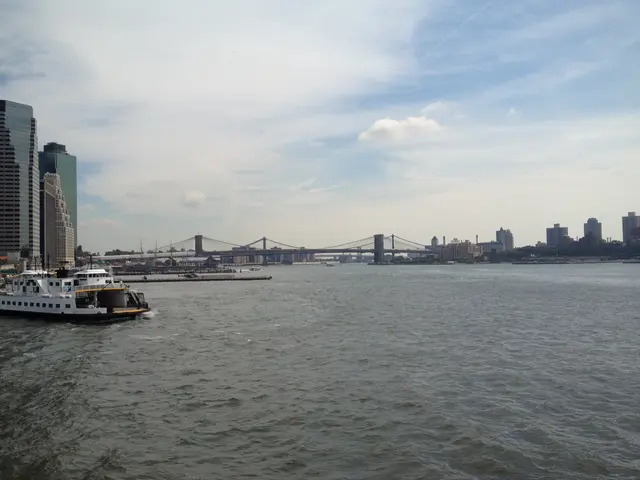 the view from the ferry
