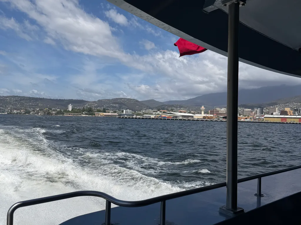 from the MONA ferry