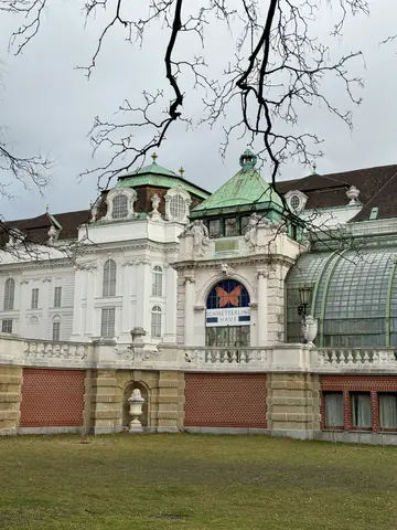 bufferfly house at Hofburg
