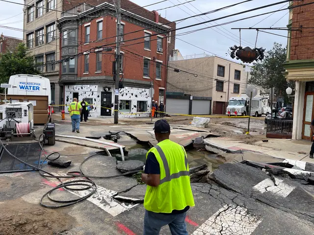 water main break