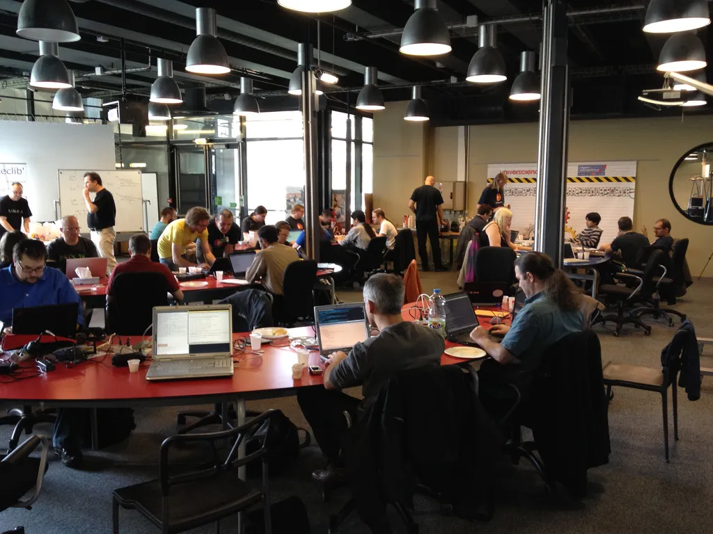 the hackaton at work