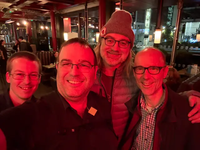 Matthew, me, Ask, Tim