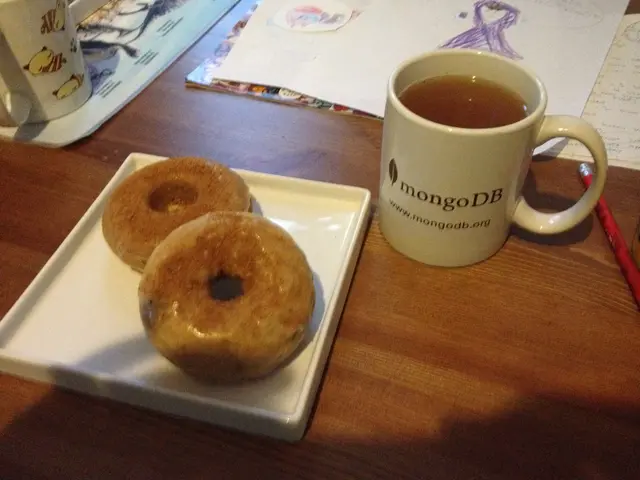 tea and donuts