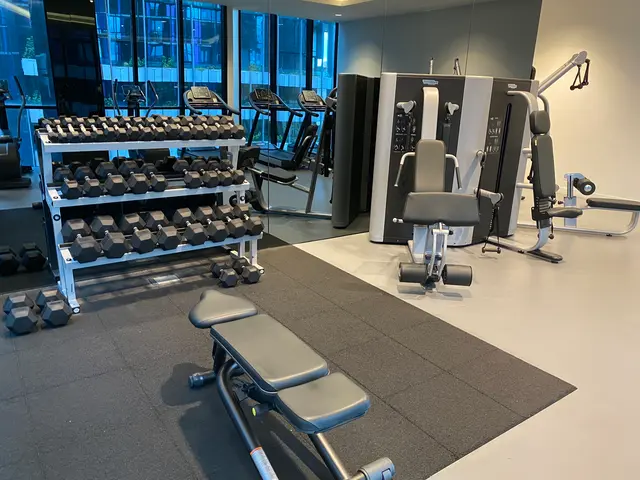 another hotel, another gym