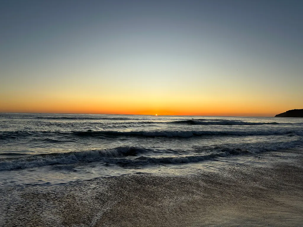 Manly beach sunrise