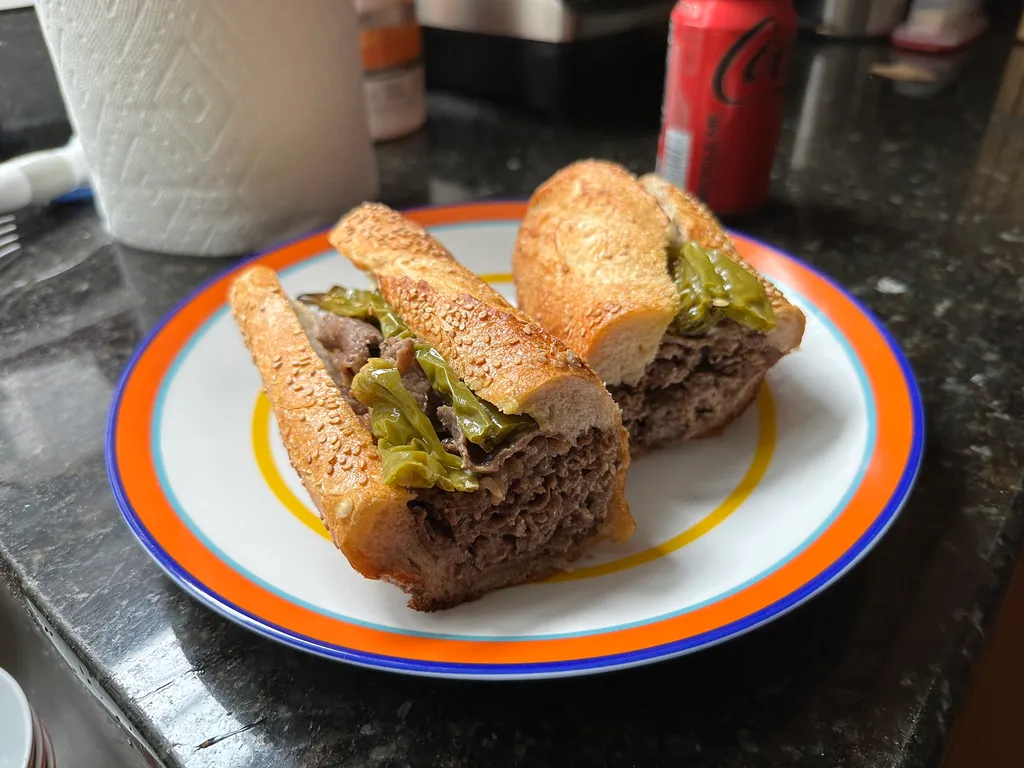 cheesesteak from Angelo's