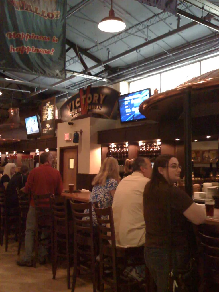 the bar at Victory
