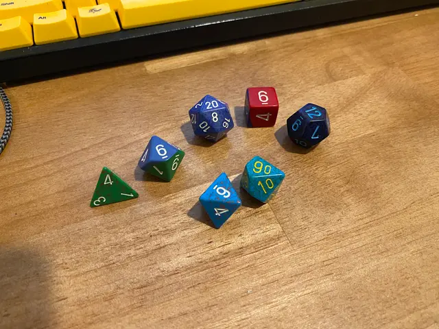dice (to be magnets)