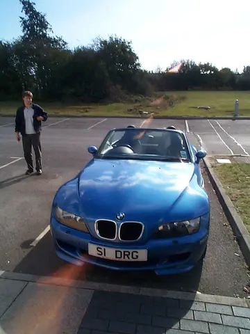 drg's bmw, front