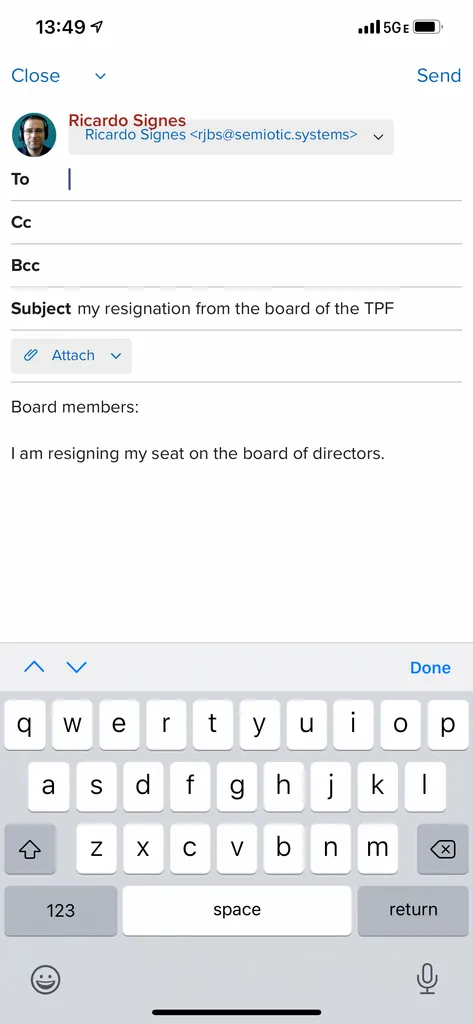 I quit TPF