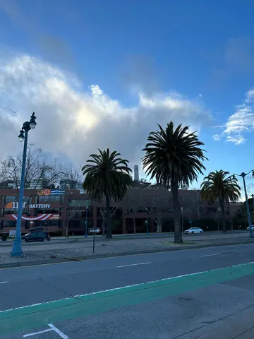 the Coit tower