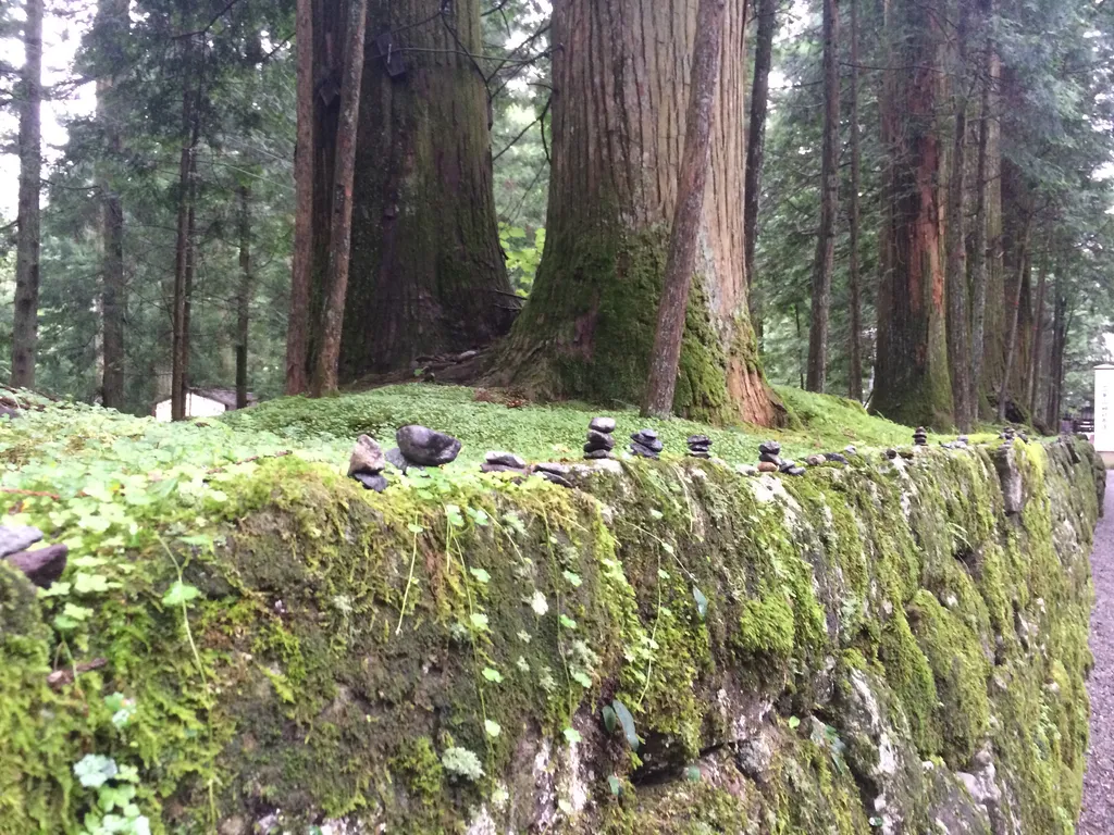 tiny cairns