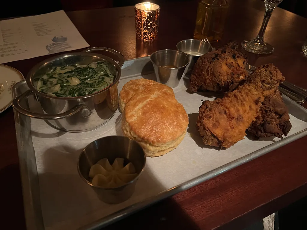 chicken dinner at Southwark